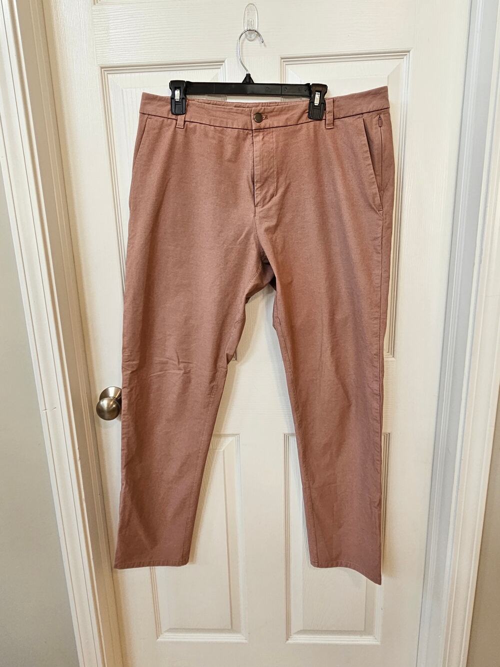 Lululemon ABC Pants Men's 36 Mauve Stretch Chinos